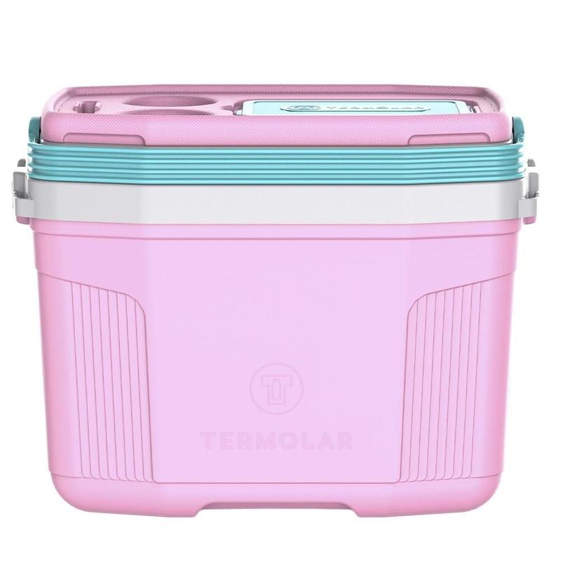 Caixa Térmica 20 Litros Termolar SUV 58542, Rosa e Azul - Caixa